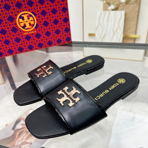 Replica Tory Burch TB Slippers For Women #1232124 $98.00 USD for Wholesale