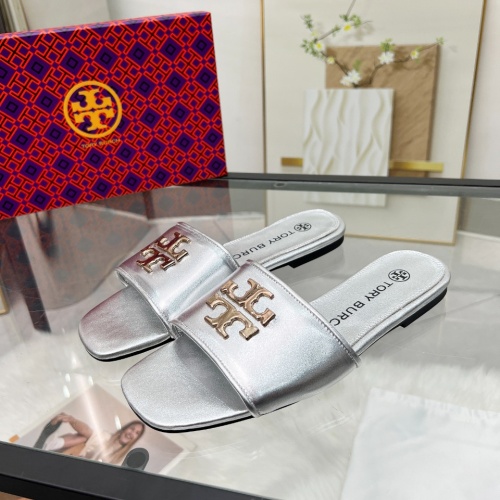 Replica Tory Burch TB Slippers For Women #1232125 $98.00 USD for Wholesale