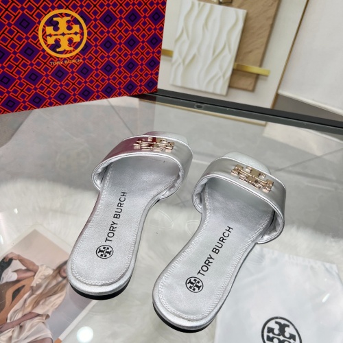 Replica Tory Burch TB Slippers For Women #1232125 $98.00 USD for Wholesale