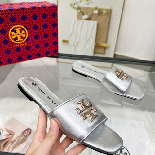 Replica Tory Burch TB Slippers For Women #1232125 $98.00 USD for Wholesale