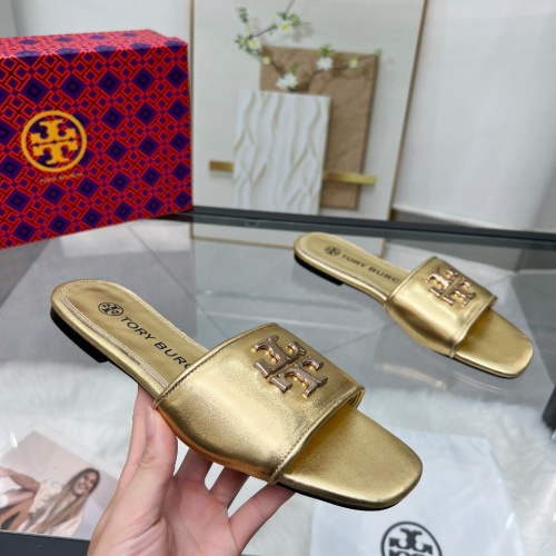 Replica Tory Burch TB Slippers For Women #1232126 $98.00 USD for Wholesale