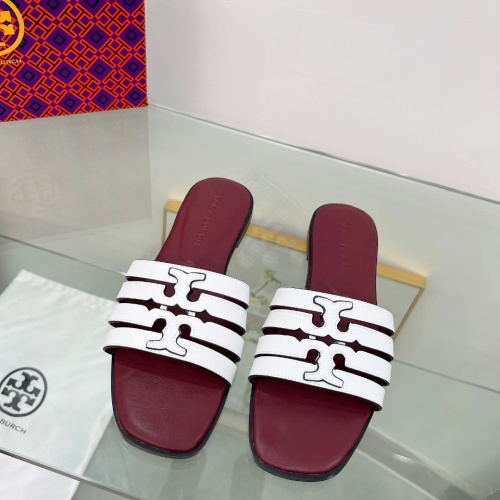 Tory Burch TB Slippers For Women #1232127 $80.00 USD, Wholesale Replica Tory Burch TB Slippers