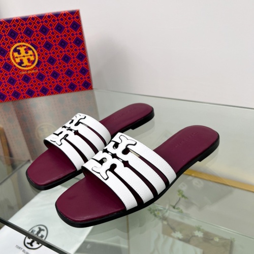 Replica Tory Burch TB Slippers For Women #1232127 $80.00 USD for Wholesale