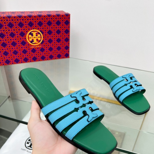 Replica Tory Burch TB Slippers For Women #1232128 $80.00 USD for Wholesale