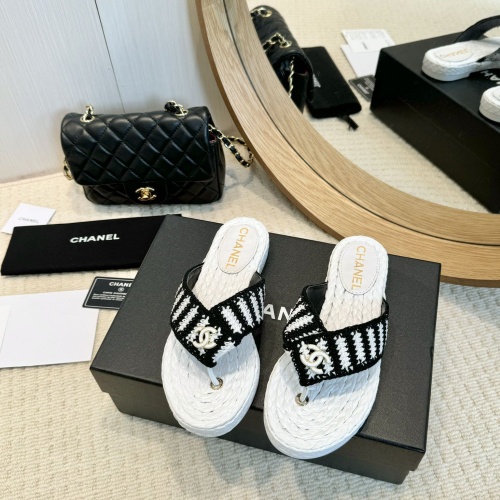 Chanel Slippers For Women #1232129 $96.00 USD, Wholesale Replica Chanel Slippers