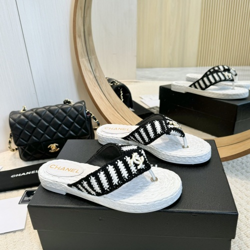 Replica Chanel Slippers For Women #1232129 $96.00 USD for Wholesale