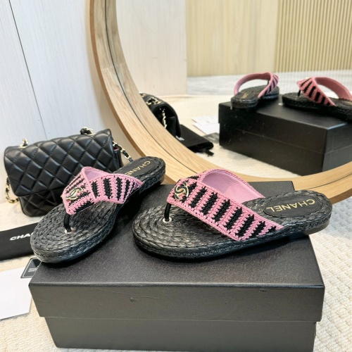 Replica Chanel Slippers For Women #1232131 $96.00 USD for Wholesale