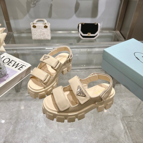 Prada Sandal For Women #1232133 $98.00 USD, Wholesale Replica Prada Sandal