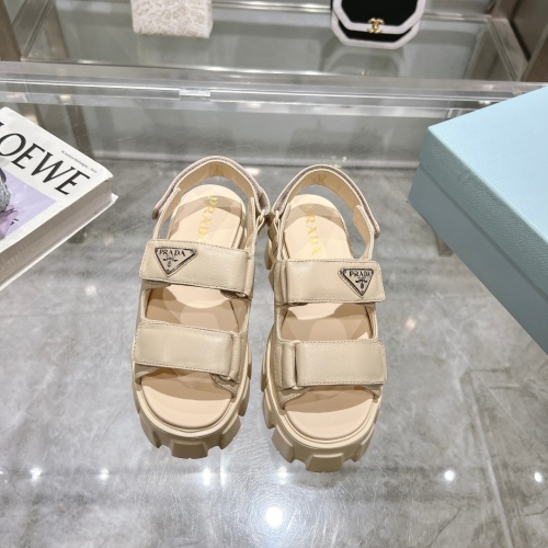 Replica Prada Sandal For Women #1232133 $98.00 USD for Wholesale