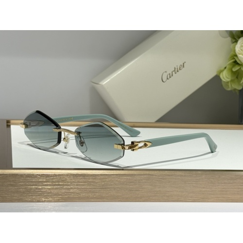 Cartier AAA Quality Sunglassess #1232135 $60.00 USD, Wholesale Replica Cartier AAA Quality Sunglassess