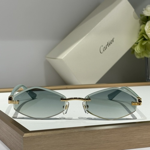 Replica Cartier AAA Quality Sunglassess #1232135 $60.00 USD for Wholesale