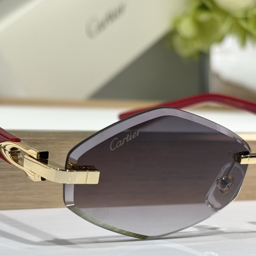 Replica Cartier AAA Quality Sunglassess #1232137 $60.00 USD for Wholesale