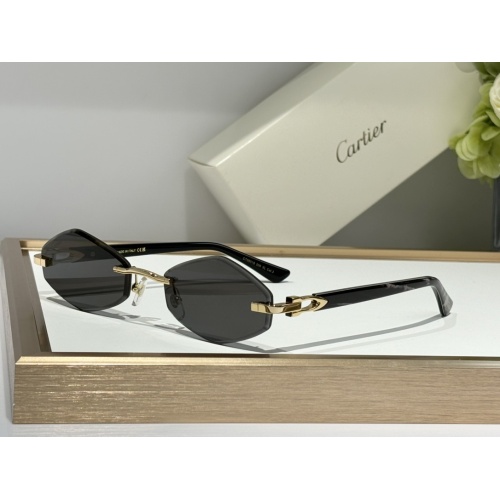 Cartier AAA Quality Sunglassess #1232140 $60.00 USD, Wholesale Replica Cartier AAA Quality Sunglassess