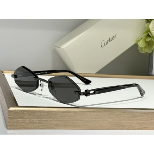 Cartier AAA Quality Sunglassess #1232141 $60.00 USD, Wholesale Replica Cartier AAA Quality Sunglassess