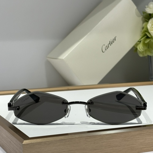 Replica Cartier AAA Quality Sunglassess #1232141 $60.00 USD for Wholesale