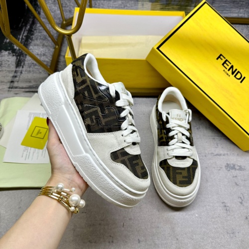 Fendi Casual Shoes For Women #1232143 $102.00 USD, Wholesale Replica Fendi Casual Shoes