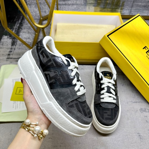 Fendi Casual Shoes For Women #1232144 $102.00 USD, Wholesale Replica Fendi Casual Shoes