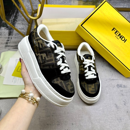 Fendi Casual Shoes For Women #1232145 $102.00 USD, Wholesale Replica Fendi Casual Shoes