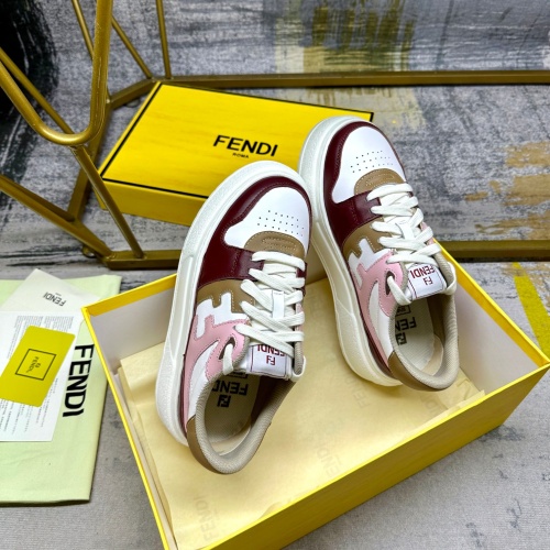 Replica Fendi Casual Shoes For Women #1232147 $102.00 USD for Wholesale