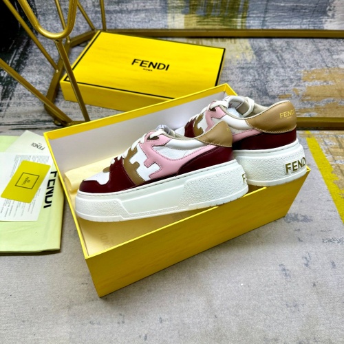 Replica Fendi Casual Shoes For Women #1232147 $102.00 USD for Wholesale