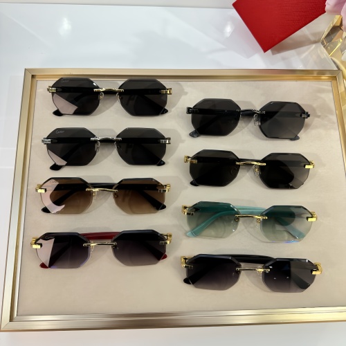 Replica Cartier AAA Quality Sunglassess #1232150 $64.00 USD for Wholesale