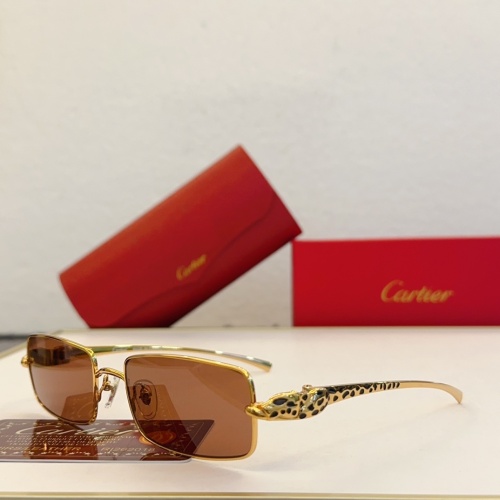 Cartier AAA Quality Sunglassess #1232158 $60.00 USD, Wholesale Replica Cartier AAA Quality Sunglassess