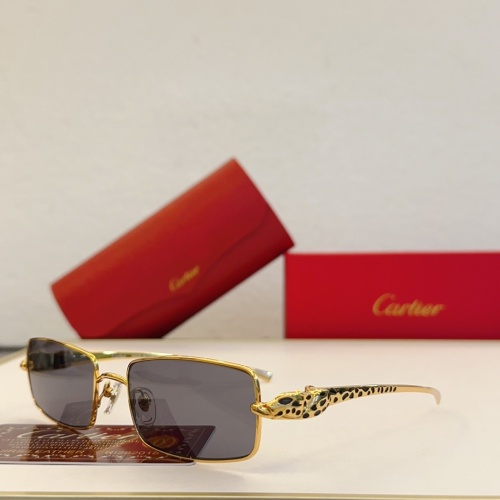 Cartier AAA Quality Sunglassess #1232161 $60.00 USD, Wholesale Replica Cartier AAA Quality Sunglassess