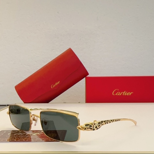 Cartier AAA Quality Sunglassess #1232162 $60.00 USD, Wholesale Replica Cartier AAA Quality Sunglassess