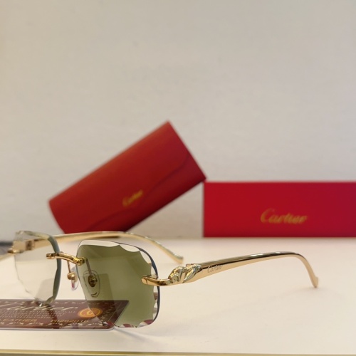 Cartier AAA Quality Sunglassess #1232167 $68.00 USD, Wholesale Replica Cartier AAA Quality Sunglassess