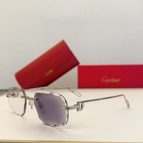 Cartier AAA Quality Sunglassess #1232171 $68.00 USD, Wholesale Replica Cartier AAA Quality Sunglassess