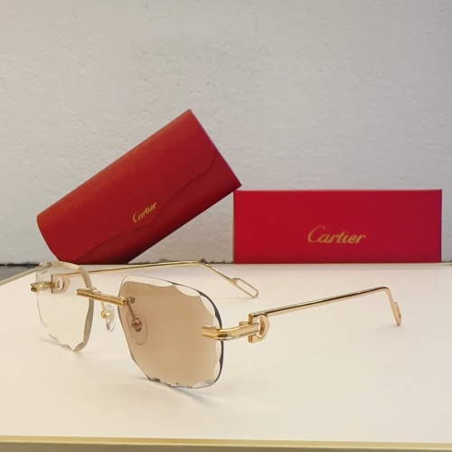 Cartier AAA Quality Sunglassess #1232172 $68.00 USD, Wholesale Replica Cartier AAA Quality Sunglassess