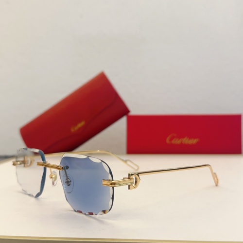 Cartier AAA Quality Sunglassess #1232173 $68.00 USD, Wholesale Replica Cartier AAA Quality Sunglassess