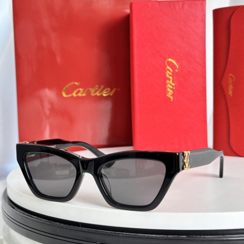 Cartier AAA Quality Sunglassess #1232176 $52.00 USD, Wholesale Replica Cartier AAA Quality Sunglassess