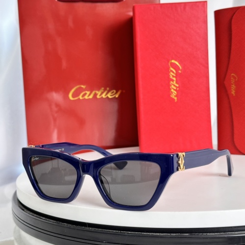 Cartier AAA Quality Sunglassess #1232178 $52.00 USD, Wholesale Replica Cartier AAA Quality Sunglassess