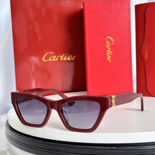 Cartier AAA Quality Sunglassess #1232179 $52.00 USD, Wholesale Replica Cartier AAA Quality Sunglassess