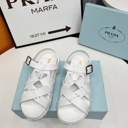 Replica Prada Sandal For Women #1232180 $88.00 USD for Wholesale