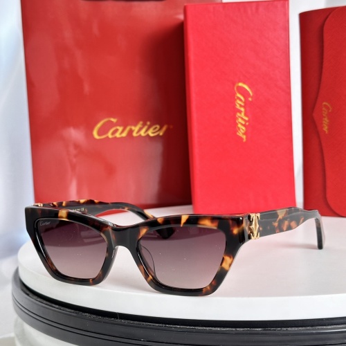 Cartier AAA Quality Sunglassess #1232181 $52.00 USD, Wholesale Replica Cartier AAA Quality Sunglassess