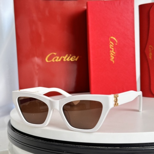 Cartier AAA Quality Sunglassess #1232182 $52.00 USD, Wholesale Replica Cartier AAA Quality Sunglassess