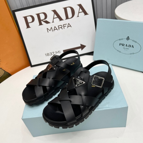 Prada Sandal For Women #1232184 $88.00 USD, Wholesale Replica Prada Sandal