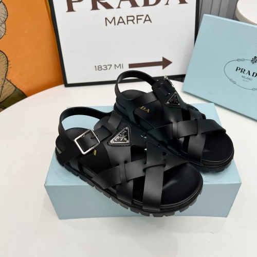 Replica Prada Sandal For Women #1232184 $88.00 USD for Wholesale