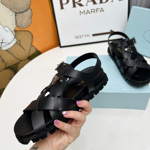 Replica Prada Sandal For Women #1232184 $88.00 USD for Wholesale