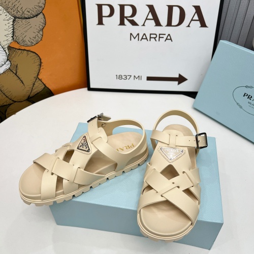 Replica Prada Sandal For Women #1232185 $88.00 USD for Wholesale