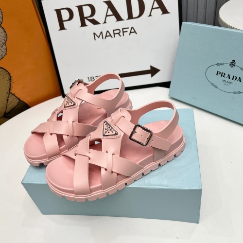 Prada Sandal For Women #1232186 $88.00 USD, Wholesale Replica Prada Sandal