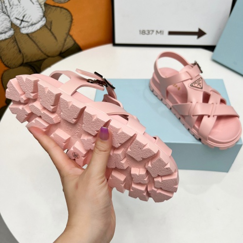 Replica Prada Sandal For Women #1232186 $88.00 USD for Wholesale