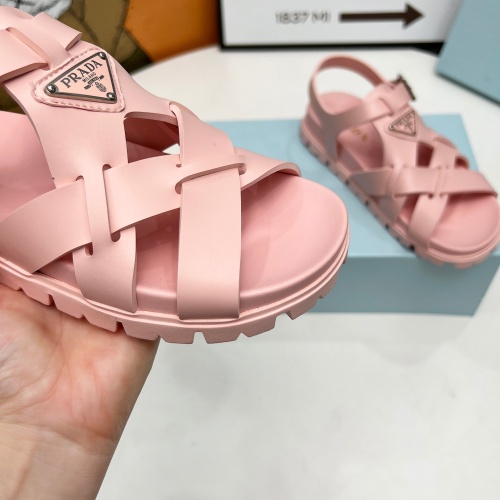 Replica Prada Sandal For Women #1232186 $88.00 USD for Wholesale