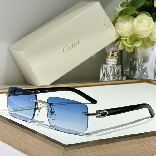 Cartier AAA Quality Sunglassess #1232190 $56.00 USD, Wholesale Replica Cartier AAA Quality Sunglassess