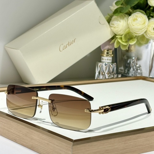 Cartier AAA Quality Sunglassess #1232191 $56.00 USD, Wholesale Replica Cartier AAA Quality Sunglassess