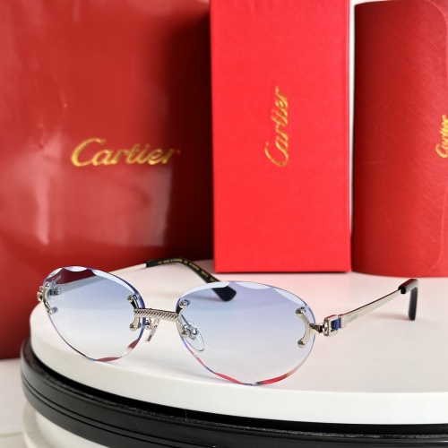 Cartier AAA Quality Sunglassess #1232199 $60.00 USD, Wholesale Replica Cartier AAA Quality Sunglassess