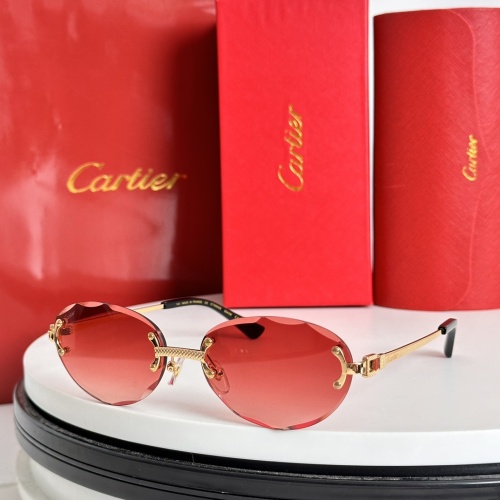 Cartier AAA Quality Sunglassess #1232200 $60.00 USD, Wholesale Replica Cartier AAA Quality Sunglassess