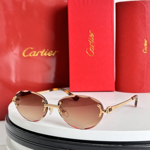 Cartier AAA Quality Sunglassess #1232201 $60.00 USD, Wholesale Replica Cartier AAA Quality Sunglassess